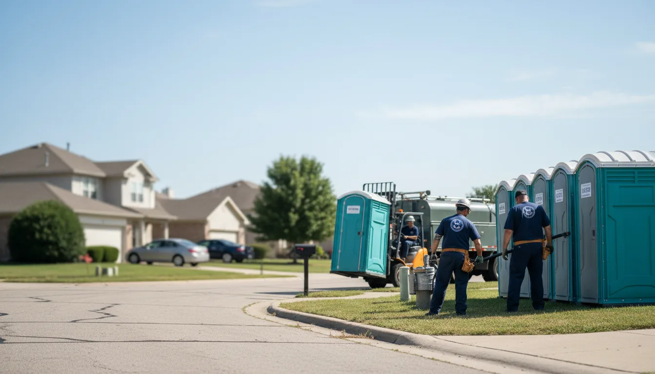 Porta Potty Rental in Deerfield, WI near me
